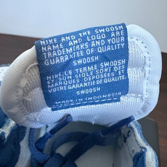 Jordan 1 High OG True Blue Toddler FD1413-410 AJ1 White Cement Grey  Size 3c New - Picture 5 of 7